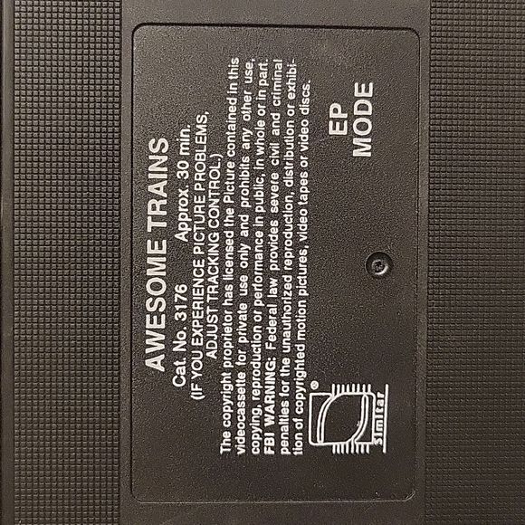 Front Row Entertainment Watches Work 3-Pack VHS Tapes - Picture 6 of 6